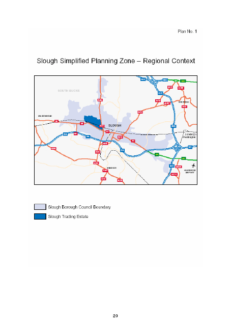 Simplified Planning Zone Scheme - Slough Trading Estate