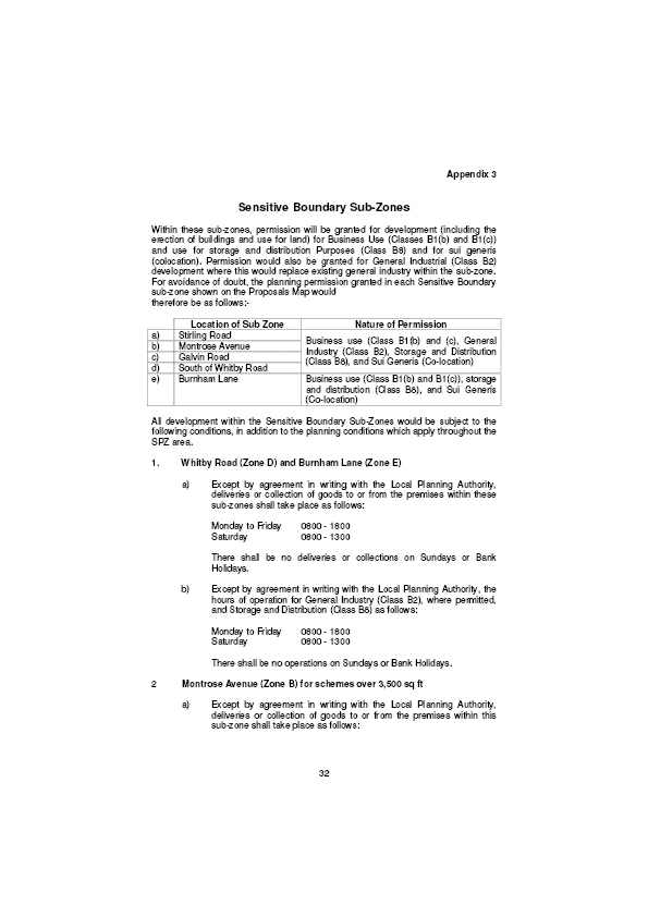 Simplified Planning Zone Scheme - Slough Trading Estate