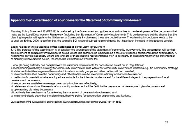 Islington’s Statement of Community involvement