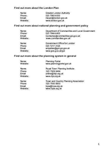 Islington’s Statement of Community involvement