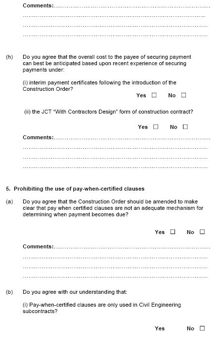 Consultation Response Form