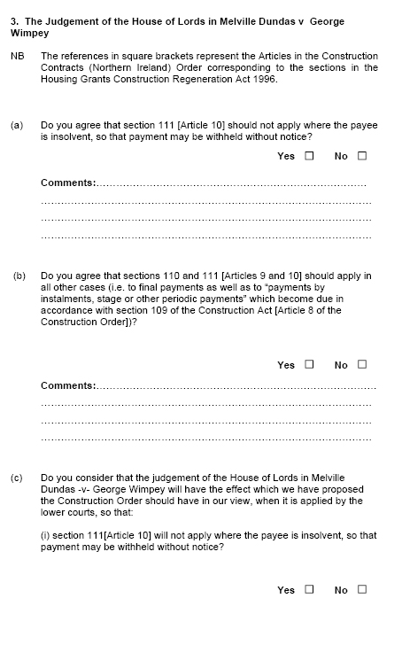 Consultation Response Form