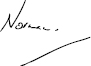 Norman Irwin Signature
