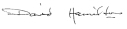 signature David Hamilton