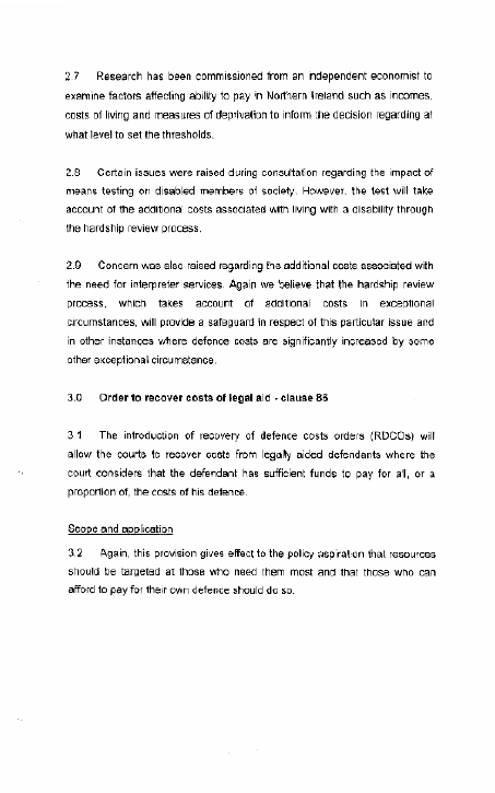 Legal Aid submission
