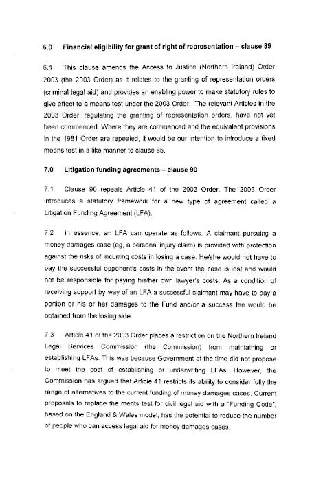 Legal Aid submission