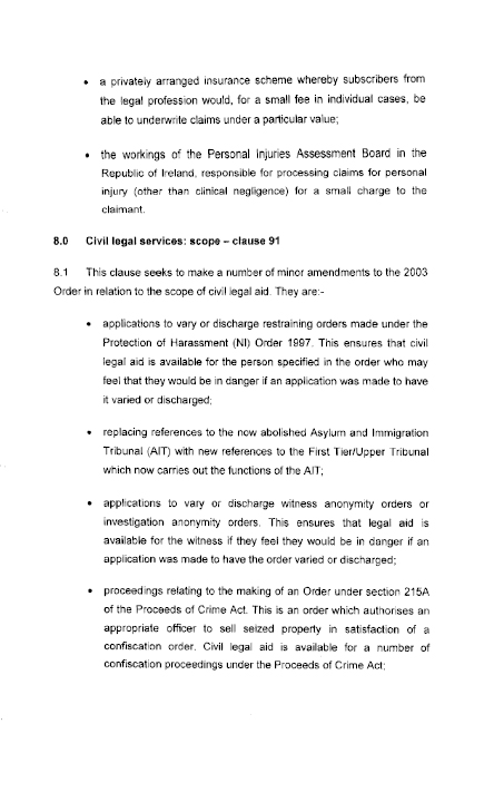 Legal Aid submission