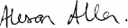 Alison Allen sig