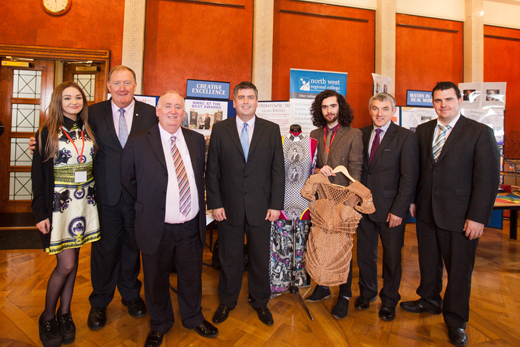 Members of the Employment and Learning Committee met students at the Committee’s Colleges Showcase event, held in conjunction with Colleges NI